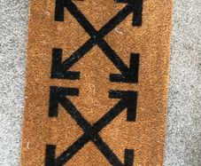 Off-White Floor Matt