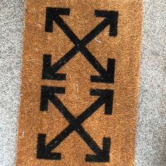 Off-White Floor Matt