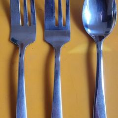 Oneida forks and tea spoon