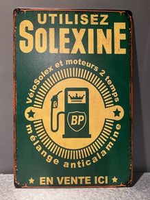 BP oil Tin Metal sign