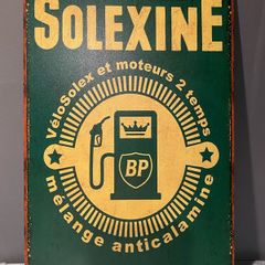 BP oil Tin Metal sign