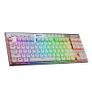 Redragon K621 Horus Tkl Rgb 3 Modes Bluetooth/2.4ghz/wired Tenkeyless Gaming Mechanical Keyboard - White Image 4