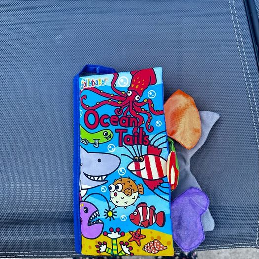 jollybaby soft book Brand New Ocean Tail