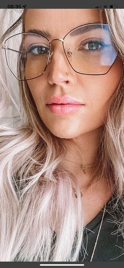 oversized glasses