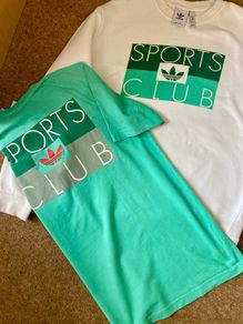 Adidas Sweatshirt and Tee-shirt