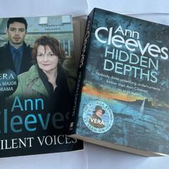 Ann Cleeves VERA Series Paperback Bundle INCLUDES Silent Voices & Hidden Depths
