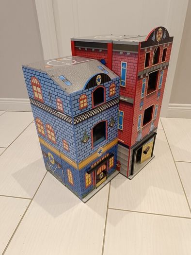 KidKraft Everyday Heroes Police and Fire Station