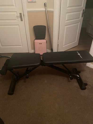Adjustable Dumbbells + Bench