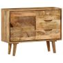 Sideboard Solid Mango Wood 90x30x69 cm Image 9