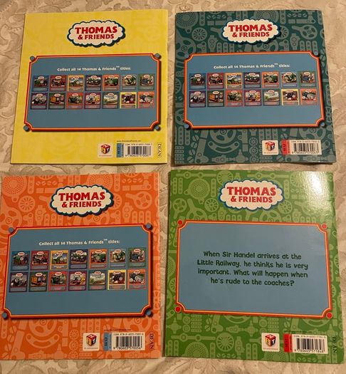Bundle of 4 Thomas the Tank Engine & Friends Books (Dean)