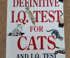 Melissa Miller's Definitive I.Q. Test for Cats (Signet, 1992) Vintage Paperback