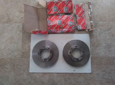 Hyundai Pony / Accent Brake Discs.