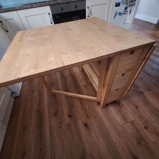 Folding gateleg NORDEN IKEA table