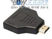 4827 HDMI 1 in to 2 Out Splitter Male to Female M/F Adapter Converter TV