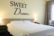 "Sweet Dreams" Wall Sticker For Home / Bath Decorating / Vinyl Decal (Free Shipping)