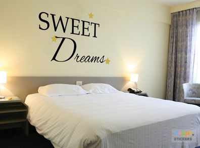 "Sweet Dreams" Wall Sticker For Home / Bath Decorating / Vinyl Decal (Free Shipping)