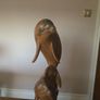 Vintage Wood Carving X 2. ( Reduced) Image 8