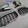 BMW 3 Series E90 E91 Lci Kidney Grilles & Mirror Covers Set Brand New Image 5