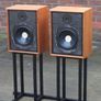 Iconic legendary Linn Sara Isobarik Speakers simply Jaw Dropping performance from these world class speakers with original Linn Stands Image 2