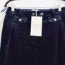 Sezane Fabio Trousers -Marine Blue Velvet- New with Tags (Size 38 / UK 10) Image 2