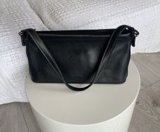 Vintage Tula Soft Leather Black Bag