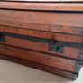 Antique Large Wooden Chest - Previously Refurbished Image 4