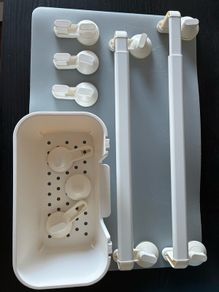 Ikea bathroom accessories (suction cups)
