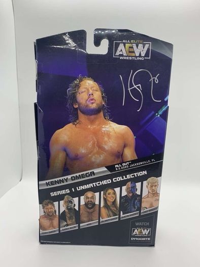 wwe Aew unmatched series 1 Kenny Omega action figure