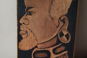 Tribal wooden art.