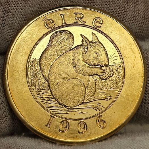 Ireland 1996 25 Euro Specimen Pattern Crown Sized Coin