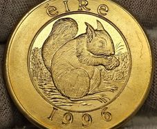 Ireland 1996 25 Euro Specimen Pattern Crown Sized Coin