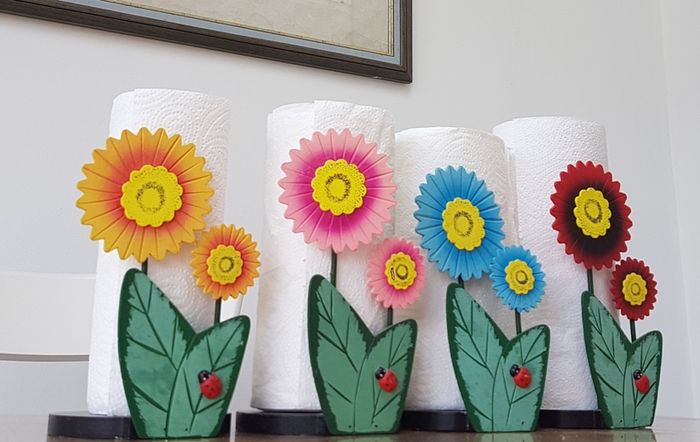 Blossom Towel Stands (from wood)