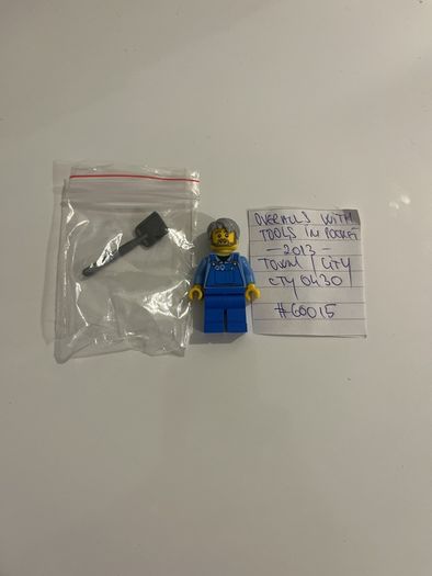 Lego City Gardener minifigure