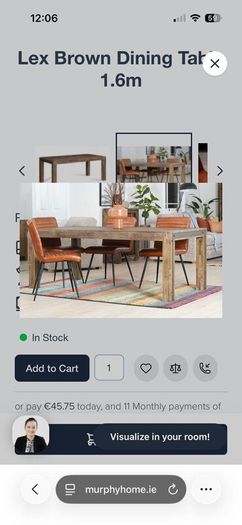 Dining table