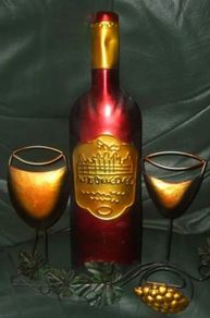 Vintage Metal Wall Art