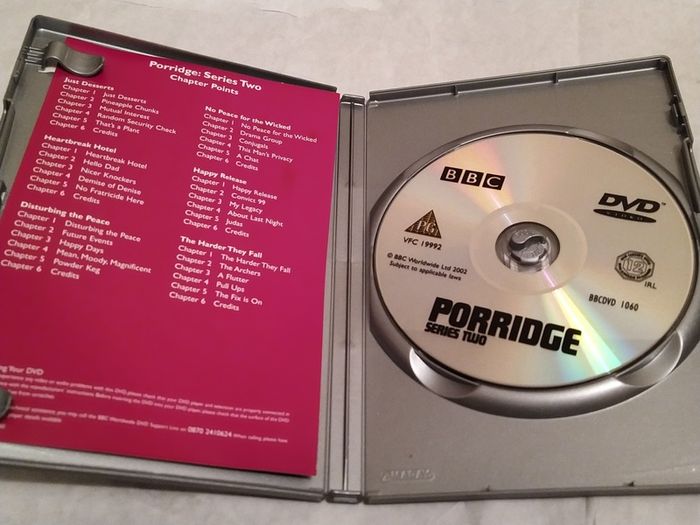 Porridge Series 2 Dvd