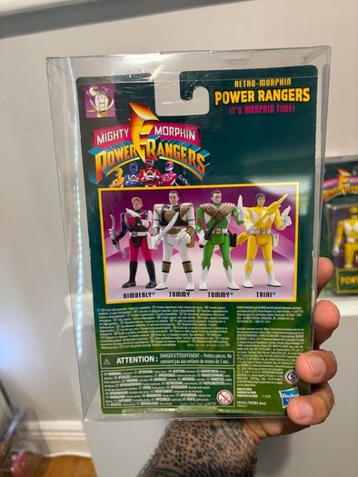 Mighty Morphin Power Ranger flip heads by Hasbro