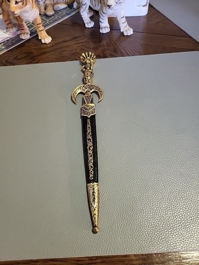Letter opener damacene style