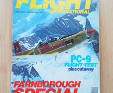 Vintage "Flight International" magazine from the week ending September 1, 1984