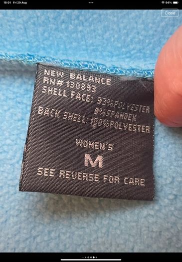 New balance jacket medium