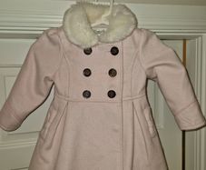 Coat 9 to 12 months  with hat  perfect for Christmas