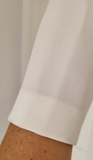 J. LINDEBERG ivory long sleeve dress Sz 40 ( Fit 10 UK) - Rrp 130 (New)