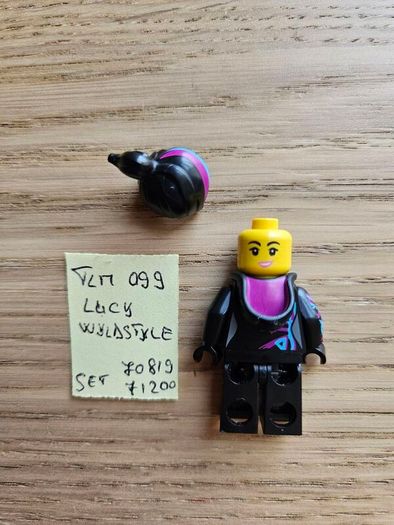 lego tlm099 lucy wyldstyle, set 70819, 71200