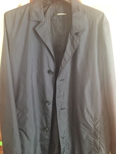Karl Lagerfeld navy coat brand new with tag