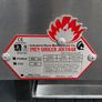 Commercial Kebab Grill 100 cm Stainless Steel. Image 5