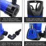 Portable Submersible Pump 750W 13000L/H, Dirty/Clean Water Pump Automatic or Continuous Manual Operation by Float Switch, Water Transfer Drainage Pump for Pond Garden Pool Hot Tub Image 3