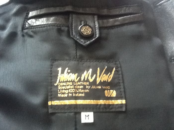 Ladies  JULIAN  VARD  Leather Waistcoat