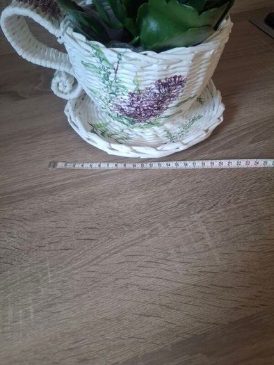 Handmade newspaper basket