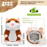 Learn To Imitate Talking Little Hamster Animal Plush Funny Toy Talking Nod Hamster Doll Soothing Crying Baby Toy Kids Gift Image 3