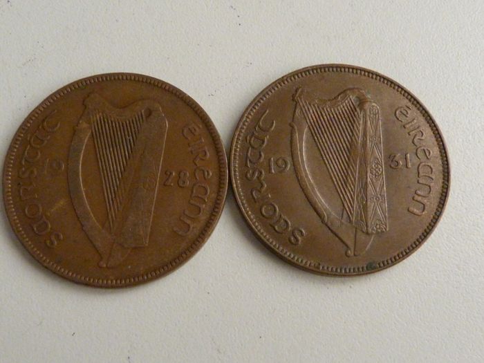 Irish pennies